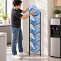 5-Tier Water Jug Storage Stand