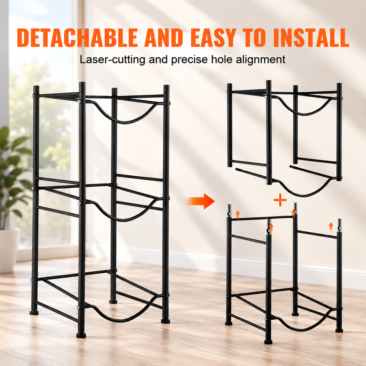 3-Tier Water Jug Storage Stand