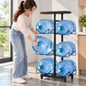 6-Jug Double Row Storage Rack